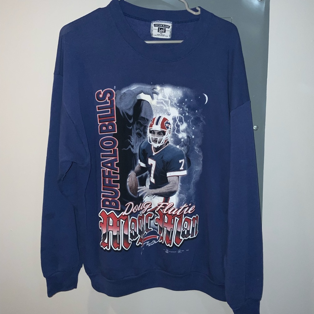 Buffalo Bills Doug Flutie Vintage Sweater